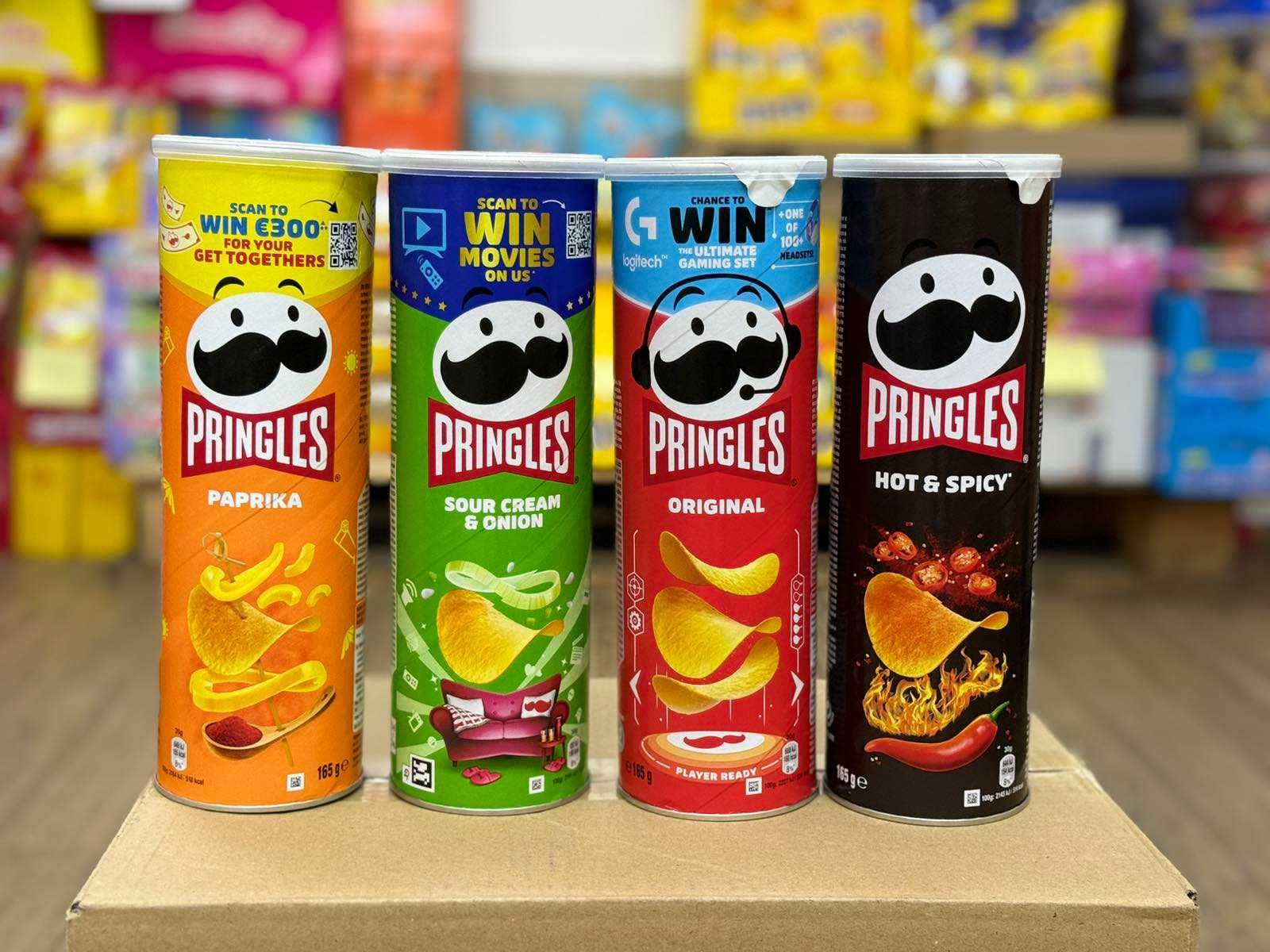 Опт чіпси Pringles 165 г