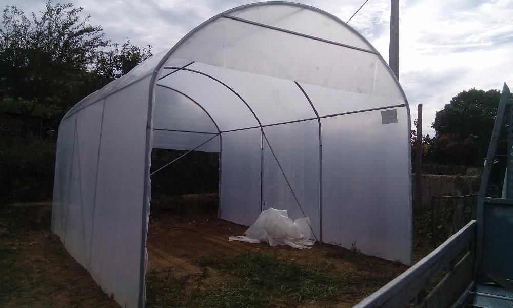 Garagem auto Estufa Armazém secagem de lenha