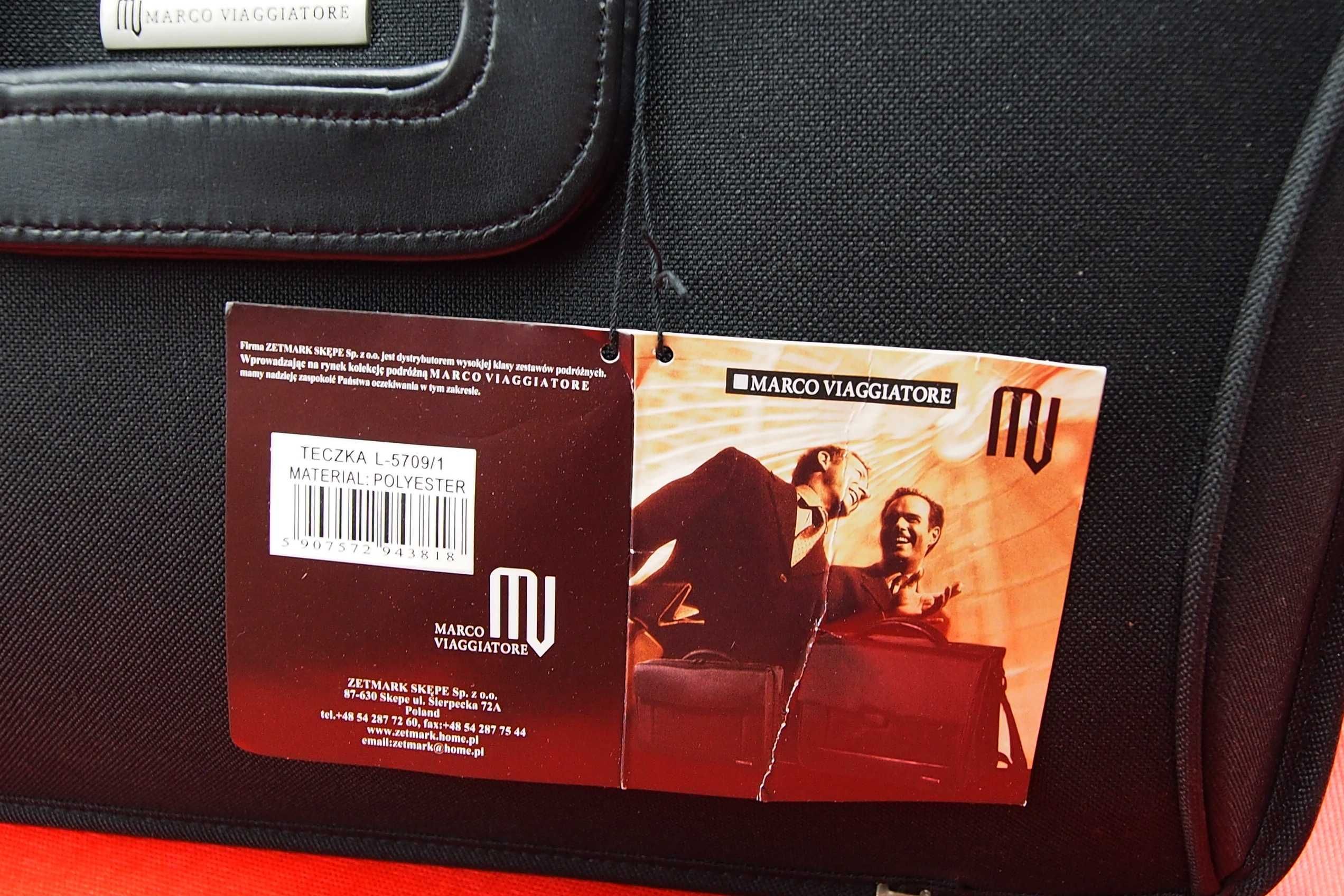 198 NOWA Walizka TORBA na LAPTOP, teczka BIURO aktówka METKA prezent