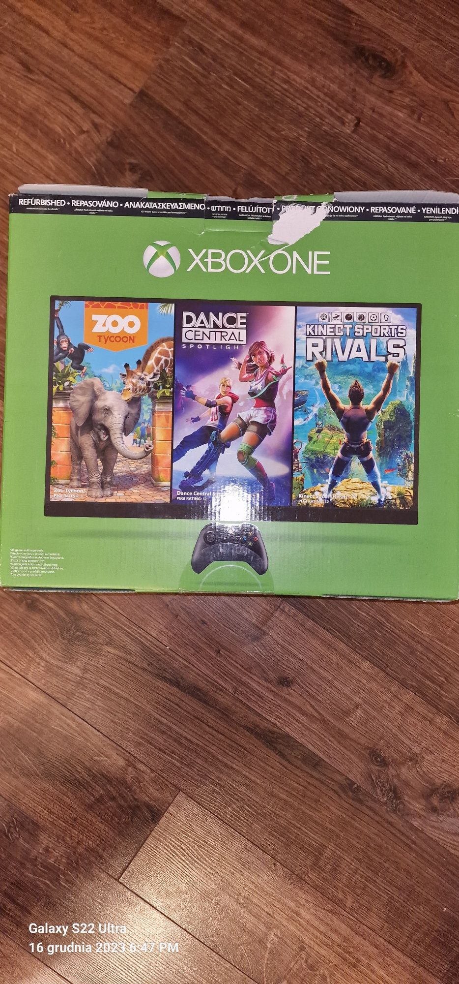 Sprzedam Xbox one kinect 500GB