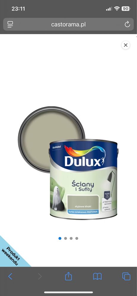 Farba nowa 2,5 l  dulux