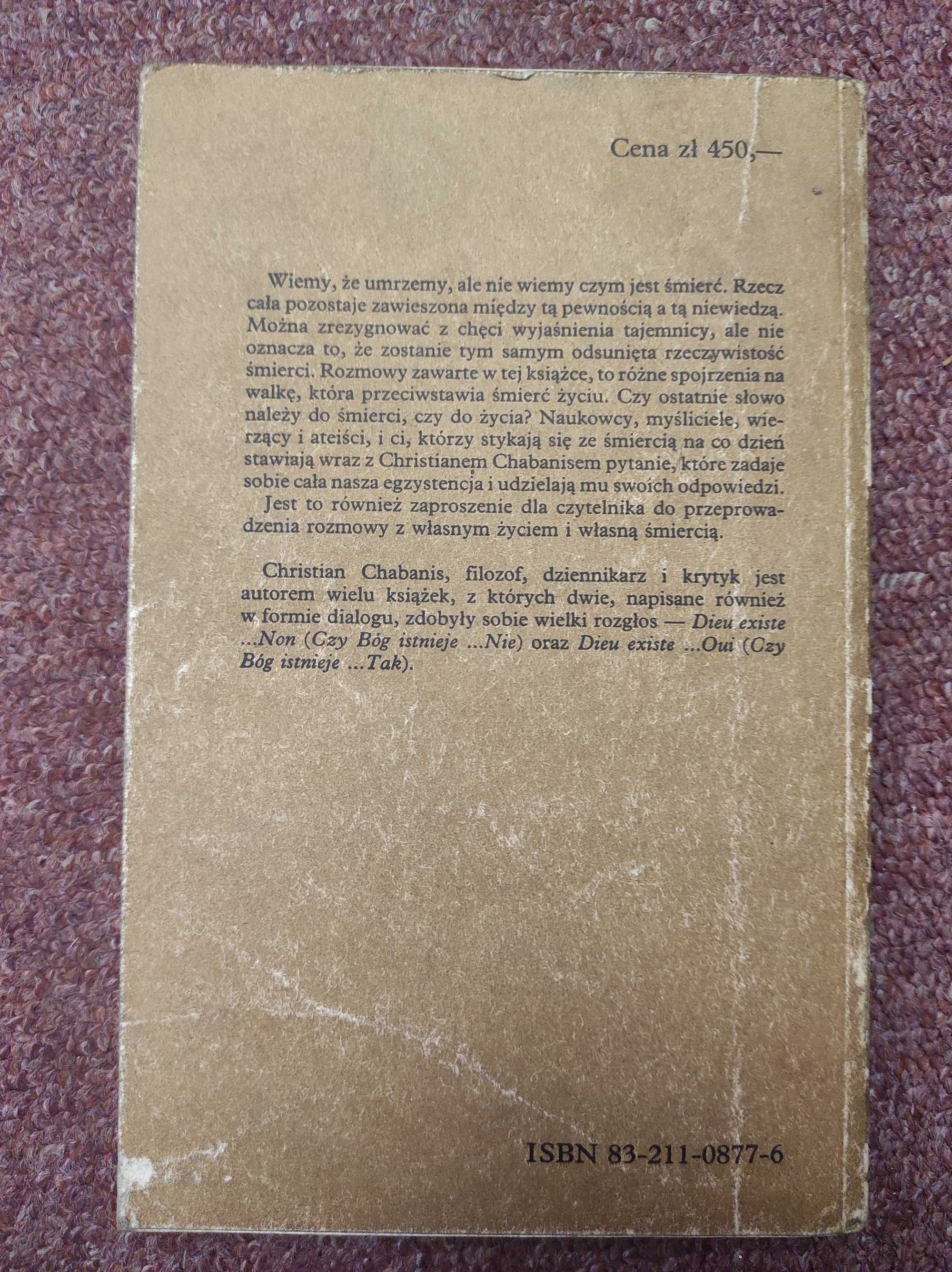Śmierć, Kres czy Początek ?. Christian Chabanis . I. W. PAX