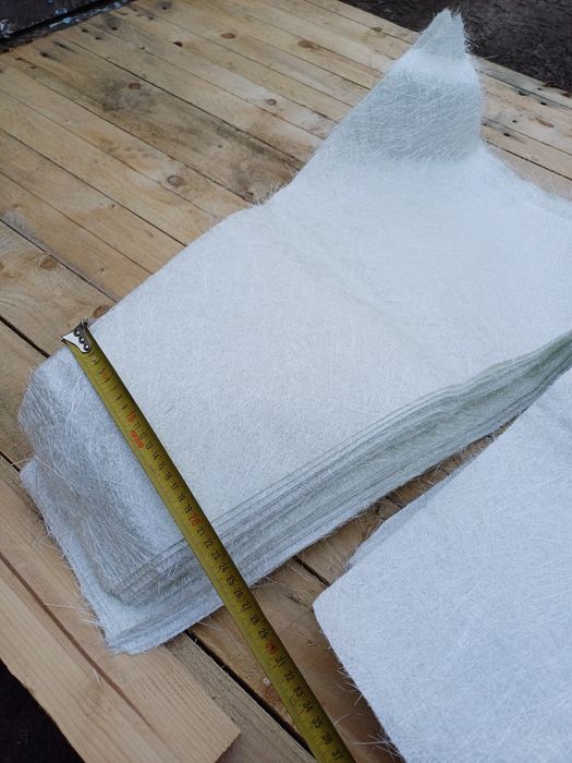 Стекломат куски большие