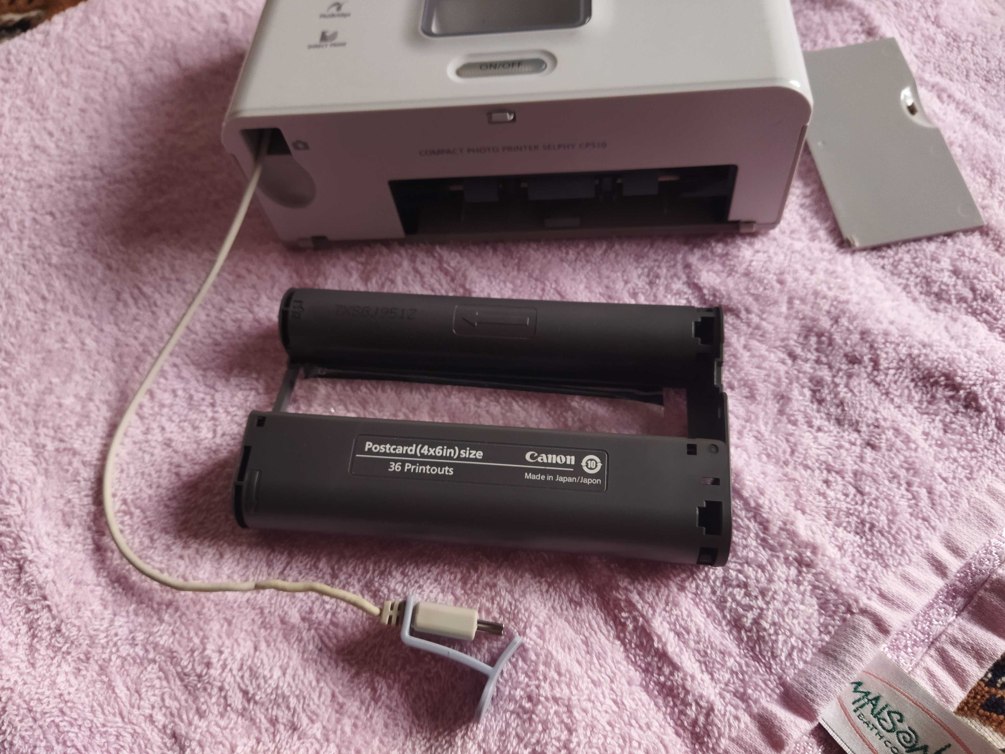 Мини принтер для фото Canon SELPHY CP510.