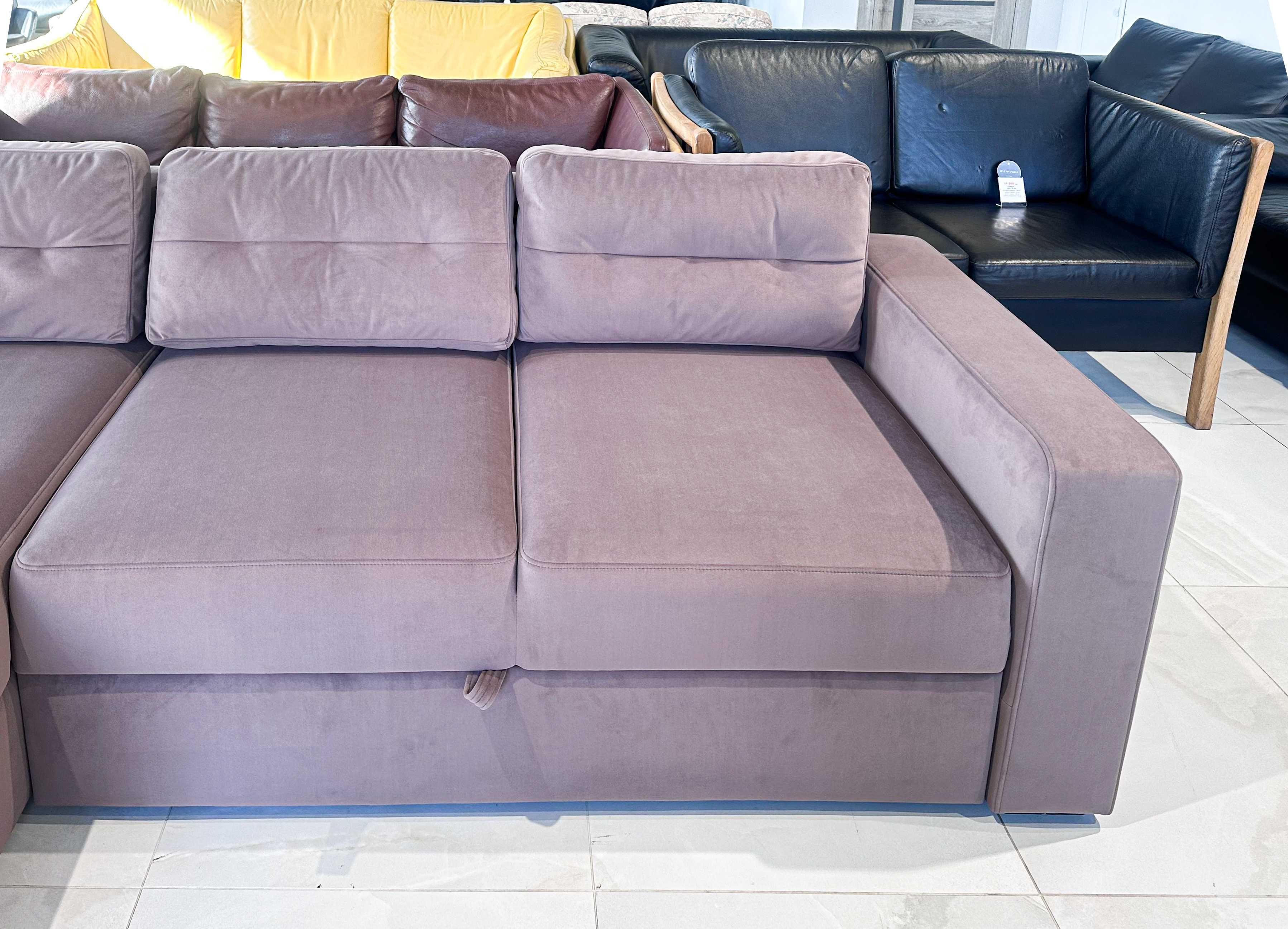 Велюровий розкладний кутовий диван/розкладні дивани/меблі з Європи