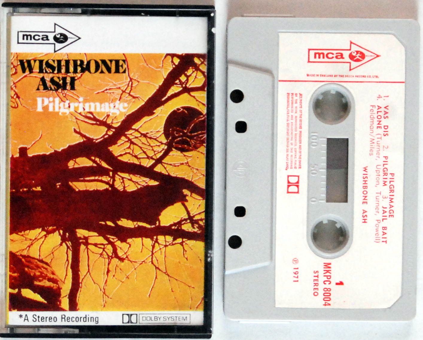 Wishbone Ash - Pilgrimage (UK) MC I Wydanie 1971r. BDB