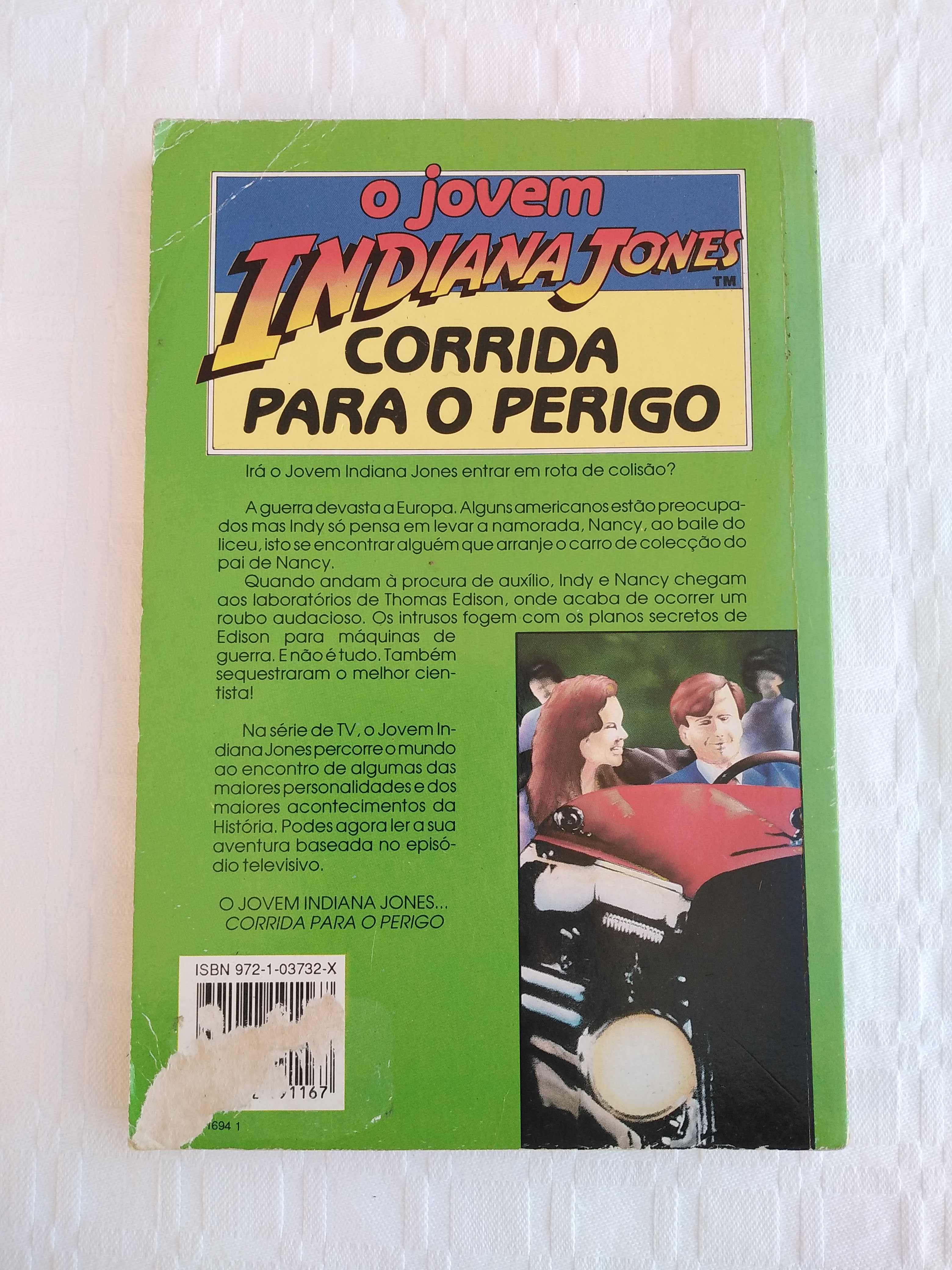 Livro O Jovem Indiana Jones.