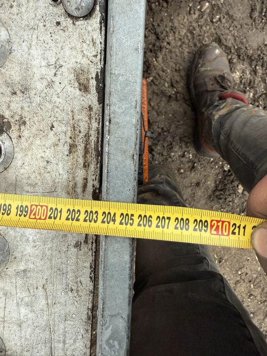 Najazd laweta iveco daily blizniak