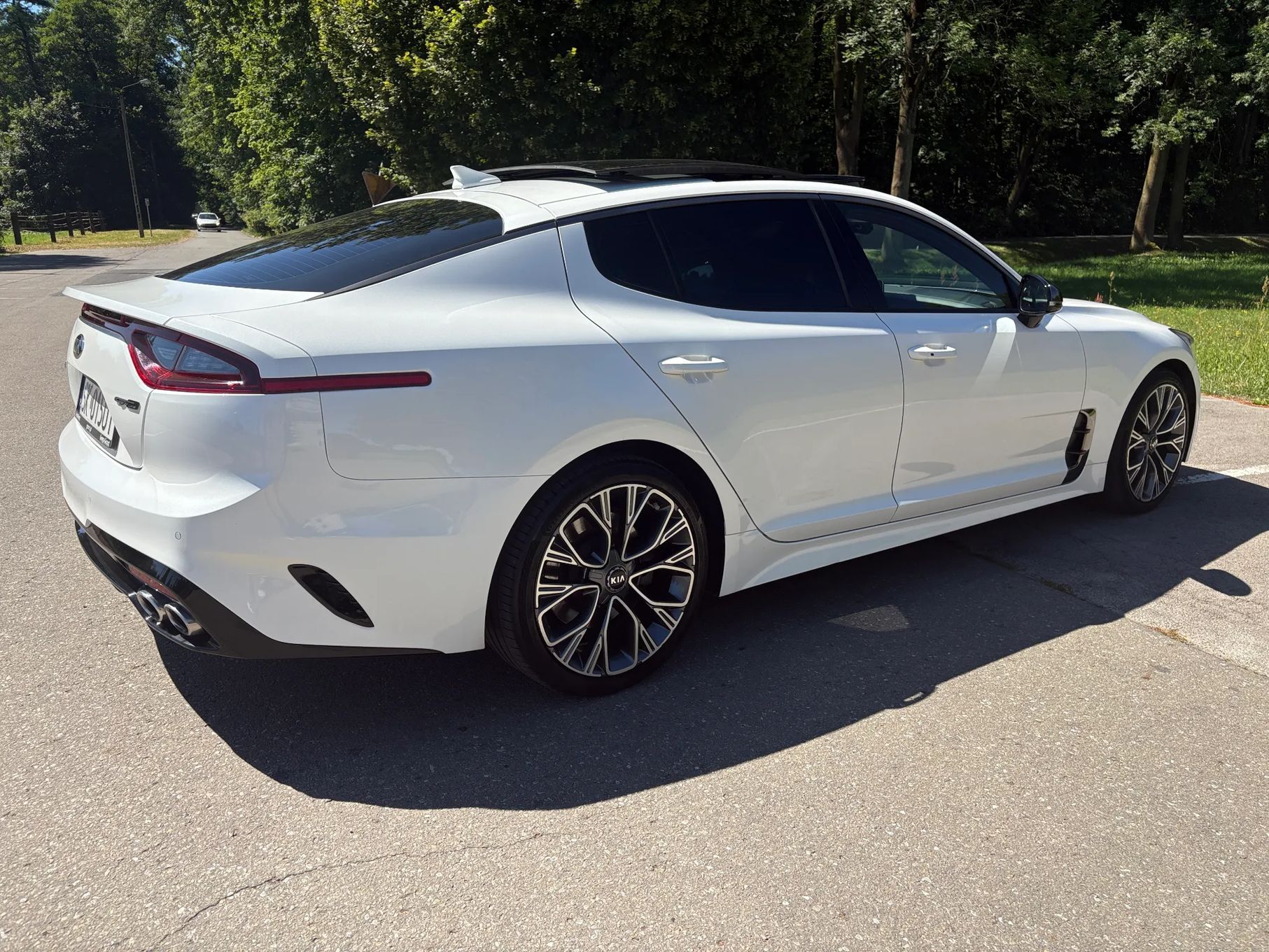 Kia Stinger Salon PL*Bezwyp*Skóra*Automat*Panorama*Nawi*Kamera*I rej 2019 Max wyp.