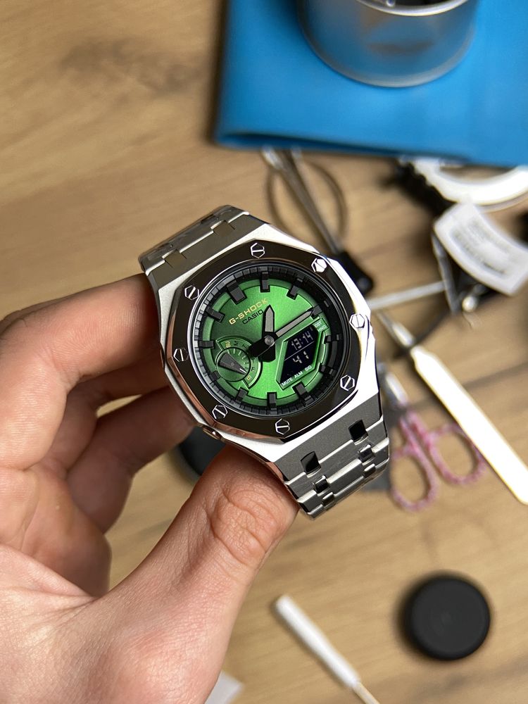 Custom G-Shock GA-2100. Casioak GA-2100.