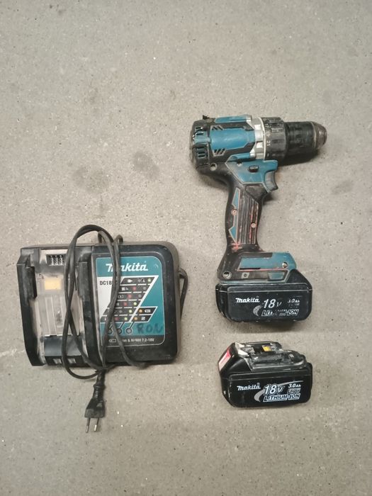Wkrętarka Makita DDF 484 komplet 18 V li-ion