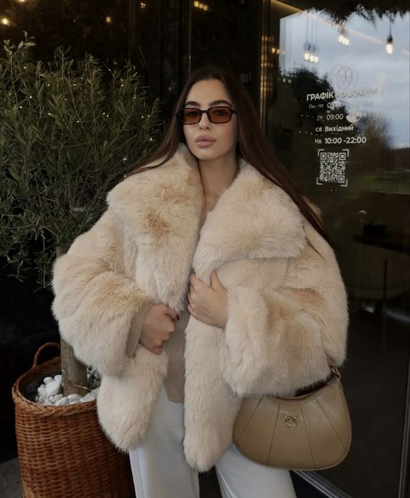 Шубка, еко-хутро на підкладці
