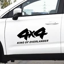 Komplet naklejek naklejka 4x4 Offroad King of Overland 50cm