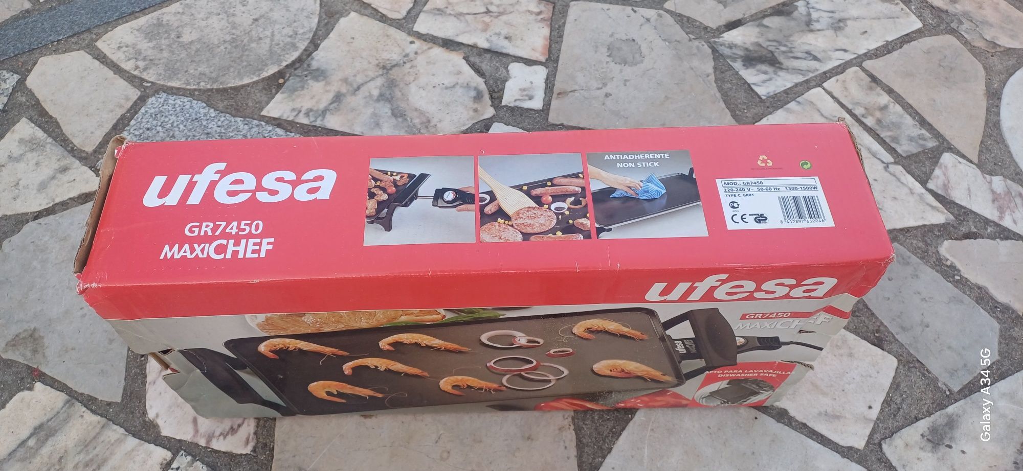 Grelhador Maxi chef ufesa
