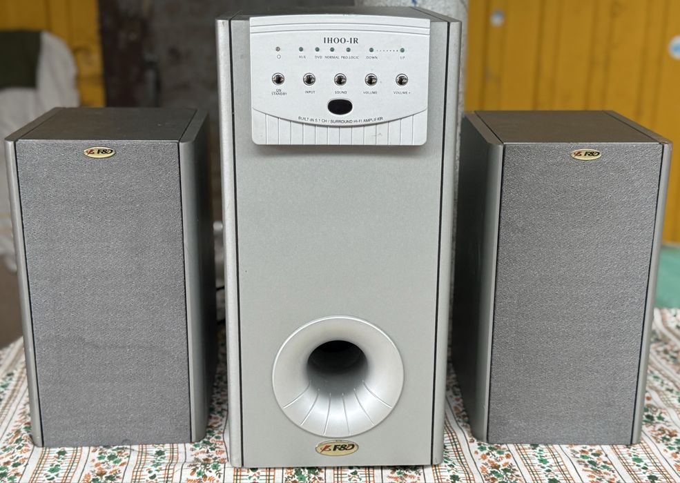 Акустична система F&D IHOO-IR 5.1 Home Theatre -потужний звук для дому