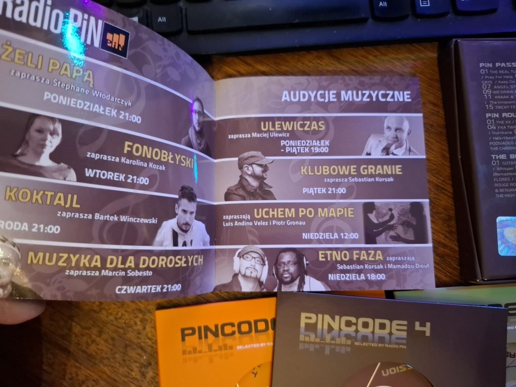 CD x 3 BOX Pincode 4 /The Best of Pin Radio/ 2013 Radio Pin