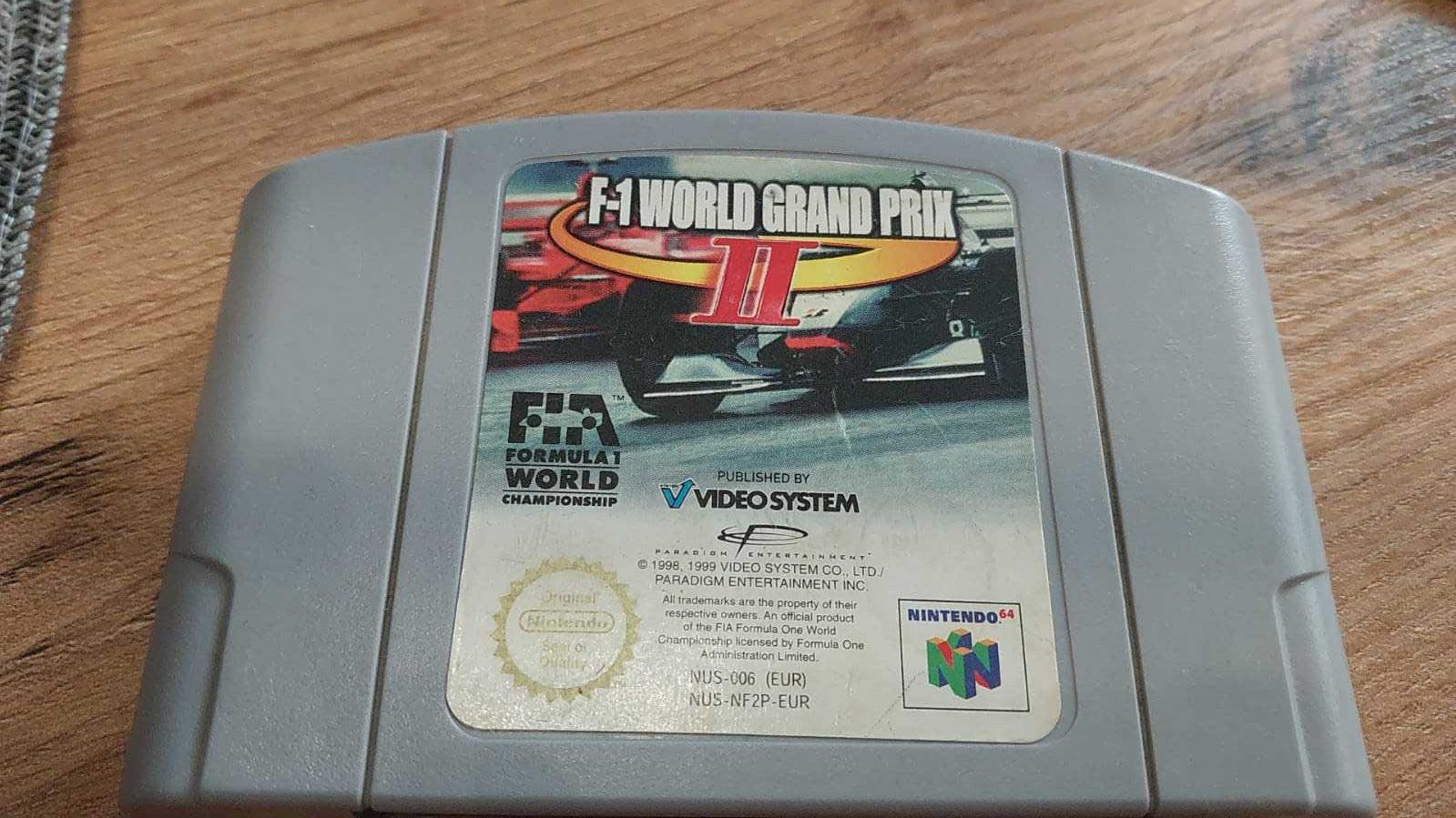 F1 World Grand Prix II - gra na konsolę Nintendo 64