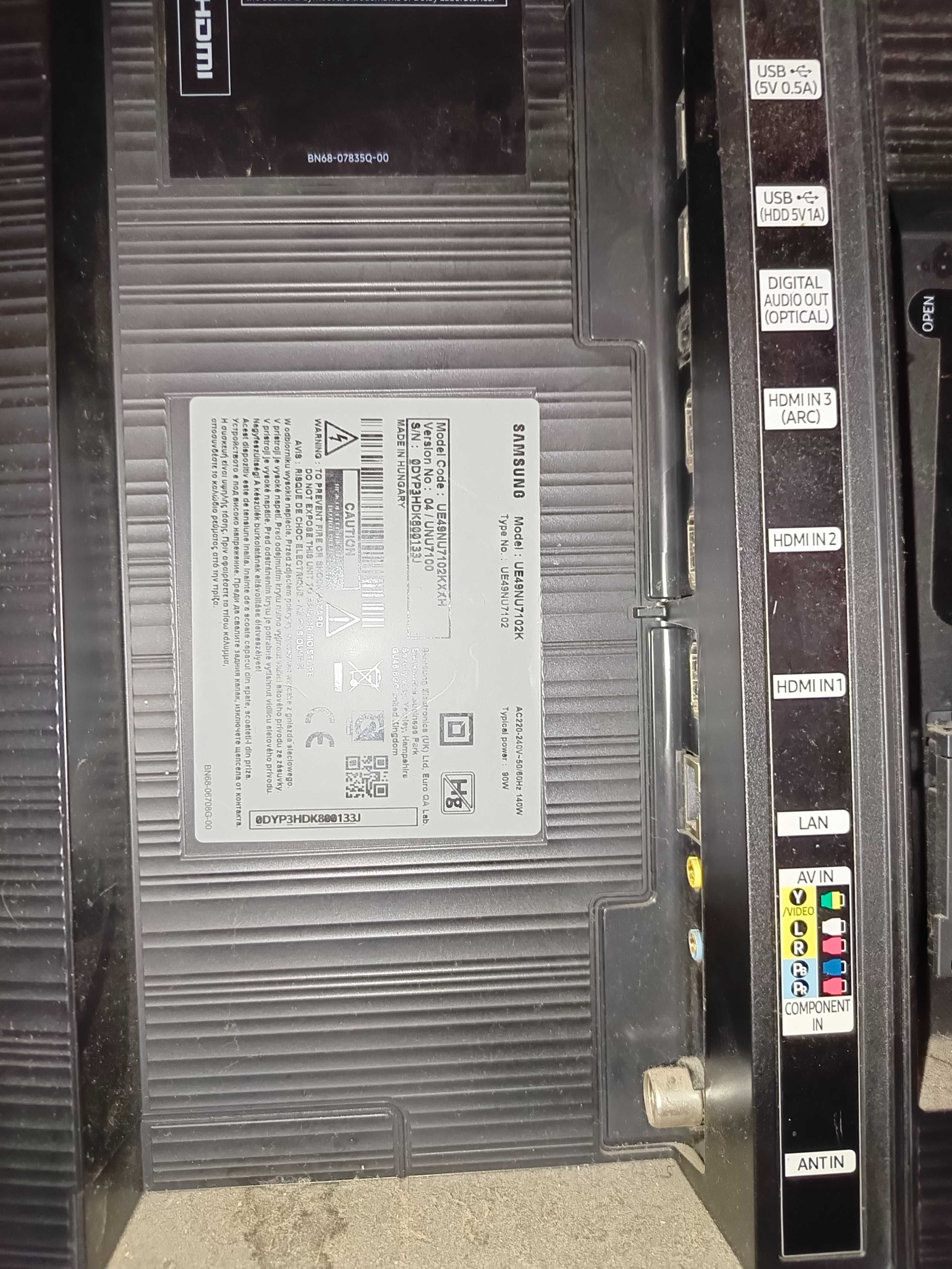 Telewizor Samsung UE49NU7102K