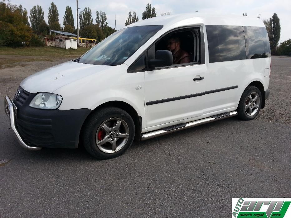 Пороги-Дуги-Трубы Кенгурятник Volkswagen Caddy