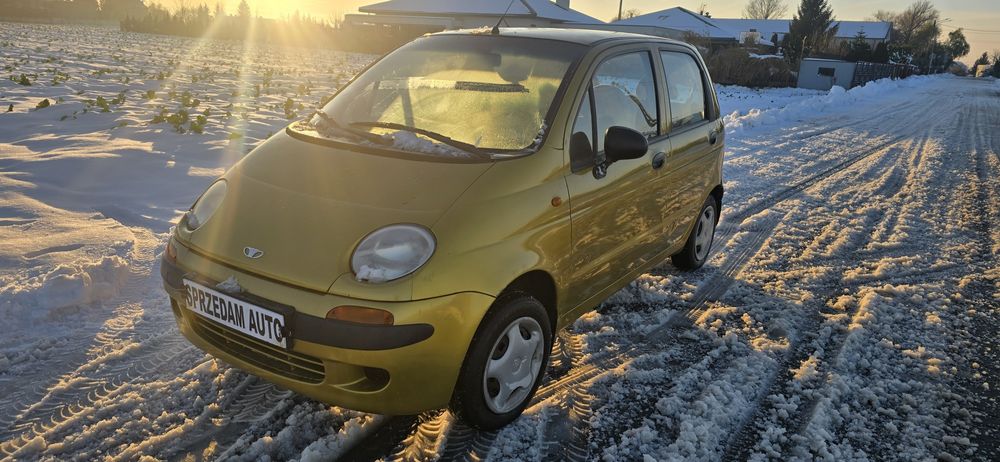 Daewoo Matiz 0.8B 1999r, 112 tys przebiegu