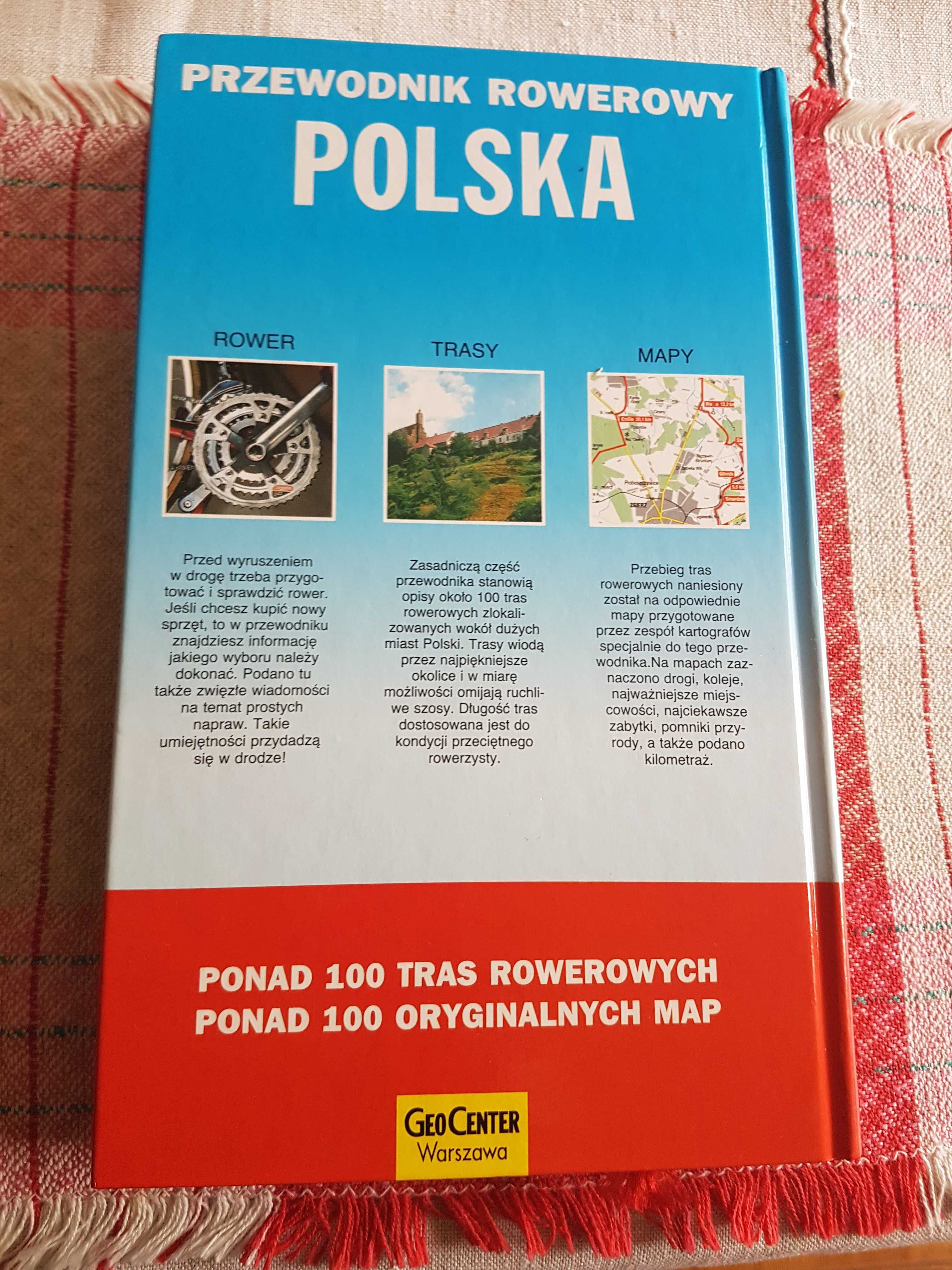 Przewodnik rowerowy Polska - Książka