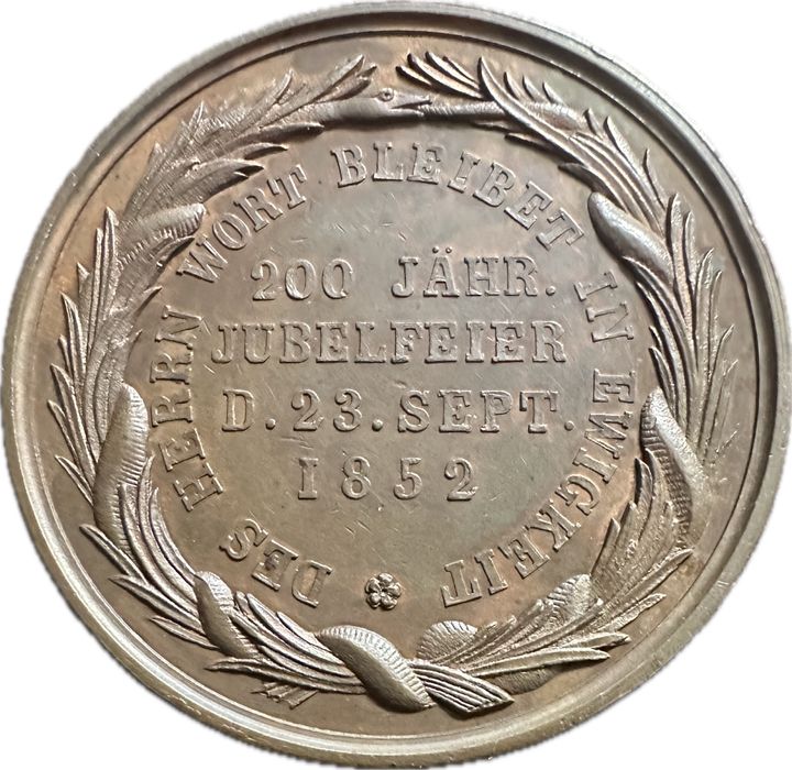 Medal 200 lat pokoju w Świdnicy, unikat