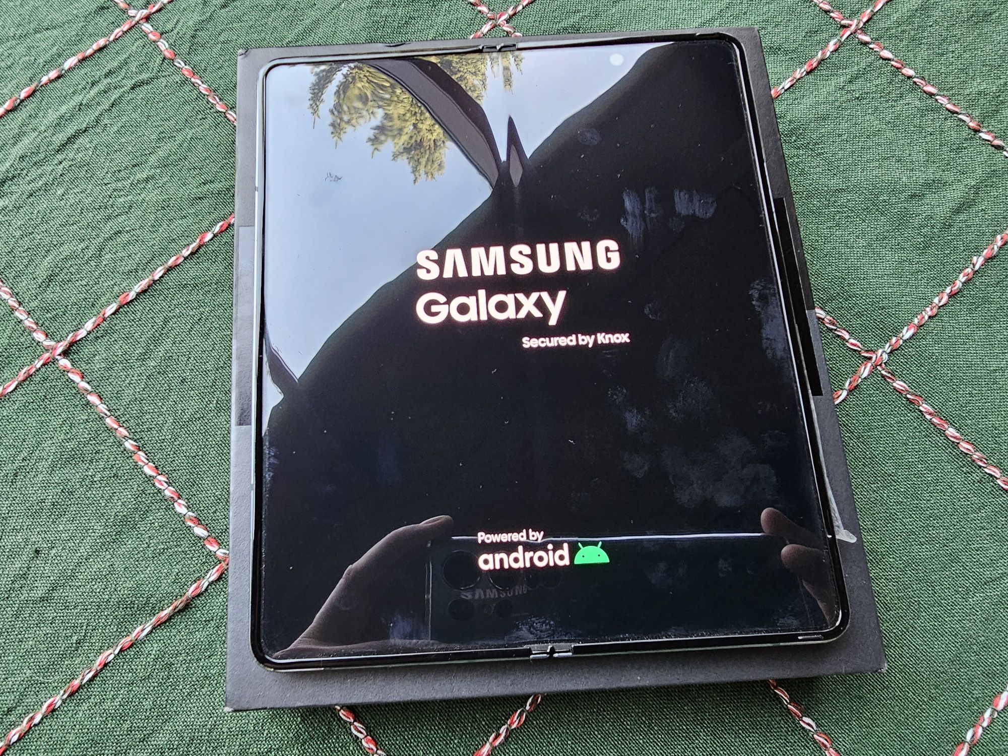 Samsung Galaxy Z Fold4 512GB idealny Zielony bez operatora