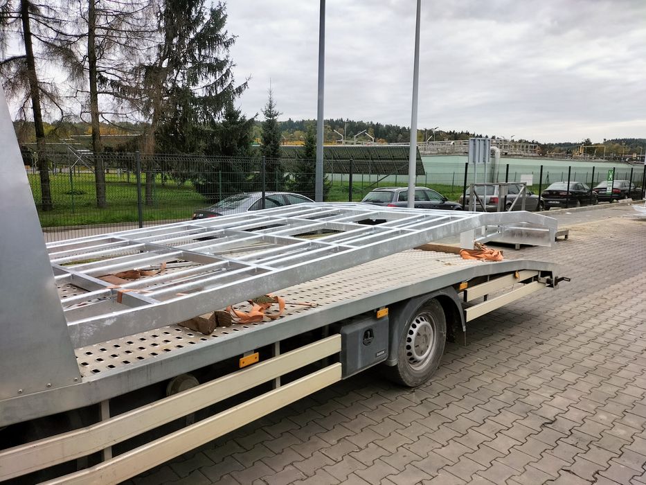 Najazd autolaweta Sprinter Crafter Ducato Master Boxer Transit