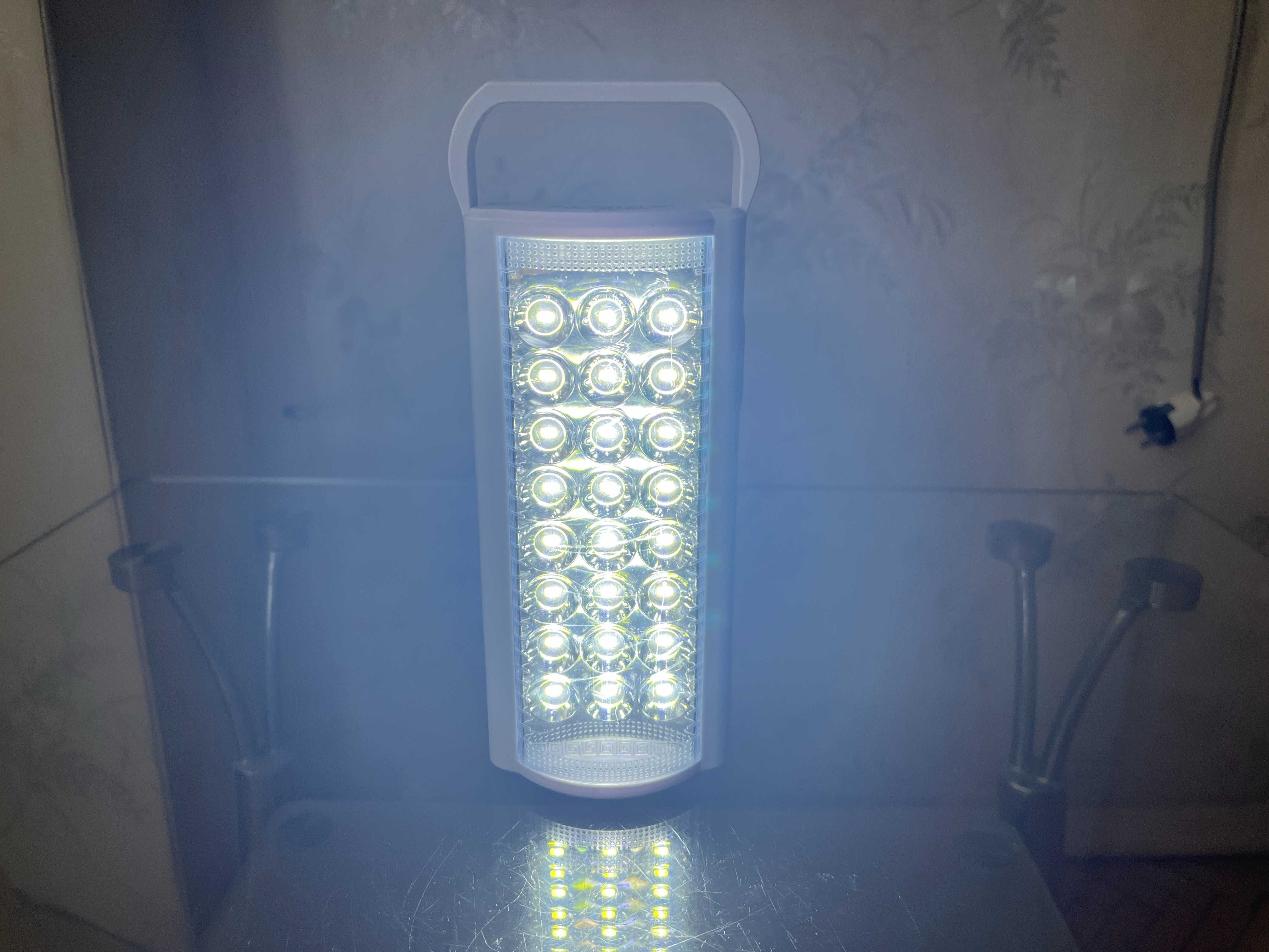 Фонарь светодиодный ALMINA DL-2424 24 LED на аккумуляторе