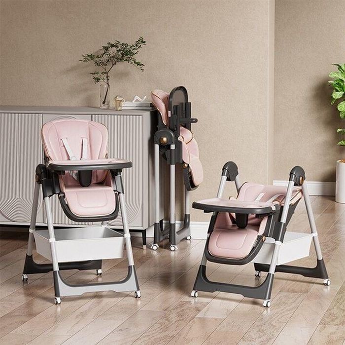 Стільчик для годування Toti рожевий