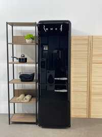 Двохкамерний холодильник Smeg FAB32 у чорному кольорі Led-підсвітка