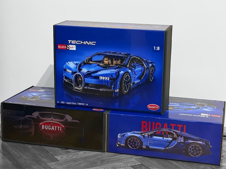 Конструктор Technic Bugatti Chiron ‼️бугатті широн в коробці