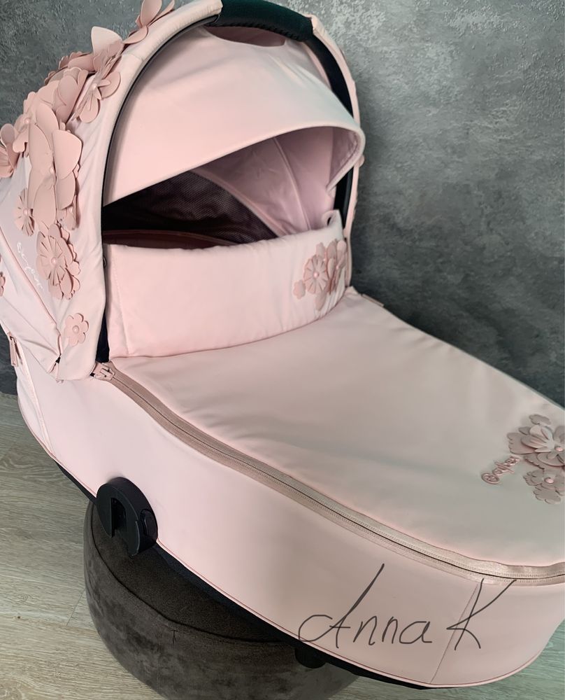 Gondola Cybex Mios 2.0 Simply Flowers Pink