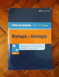 Livro Testes de Avaliação Biologia e Geologia - 10º/11º Ano