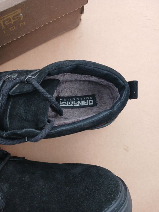 Черевики ботинки мужские 44 замша зимние