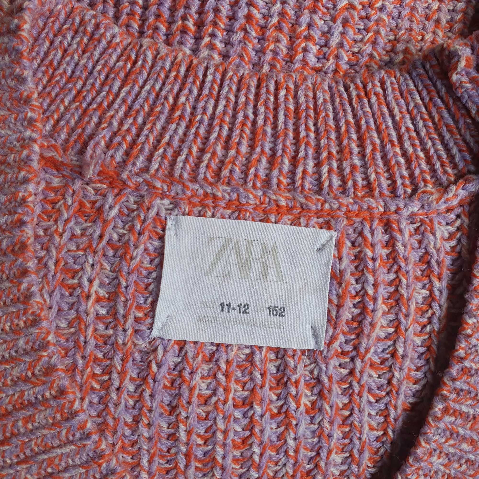 ZARA – Kardigan z Dzianiny – Różowy – S