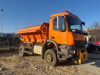 Mercedes-Benz AROCS 1824 4X4 Piaskarka Solarka econ pług  Piaskarka Solarka Mercedes Arocs 1824 4x4 euro 6 pług schmidt