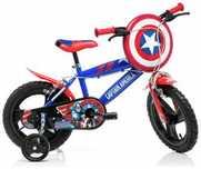 Bicicleta criança capitão américa