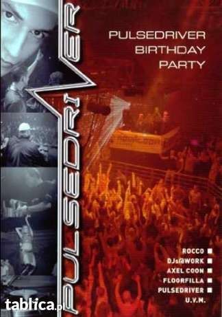 Rarytas Pulsedriver BIRTHDAY PARTY PRES. B-DAY DVD wydanie niedostępne
