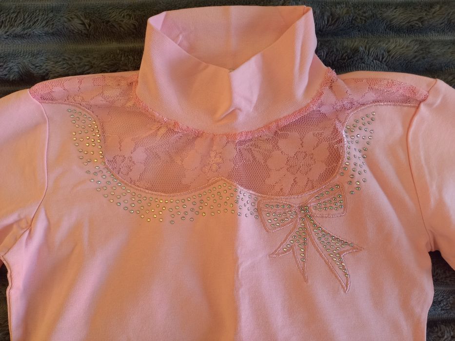 Дитяча рожева кофта