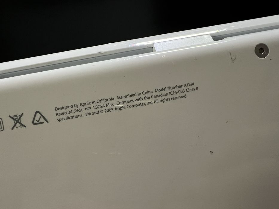 #1539 apple iBook G4 A1134 laptop