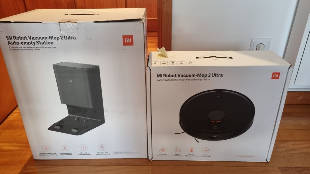 Robot xiaomi mop 2 ultra + 2 estações limpeza