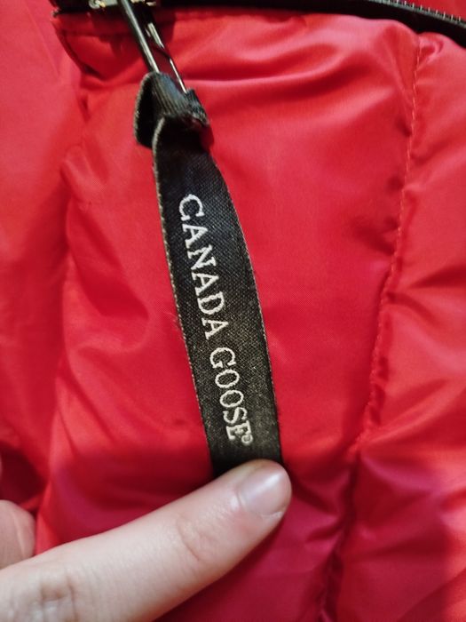Пуховик canada goose