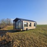 Domek mobilny  stodoła z antresolą na kołach
