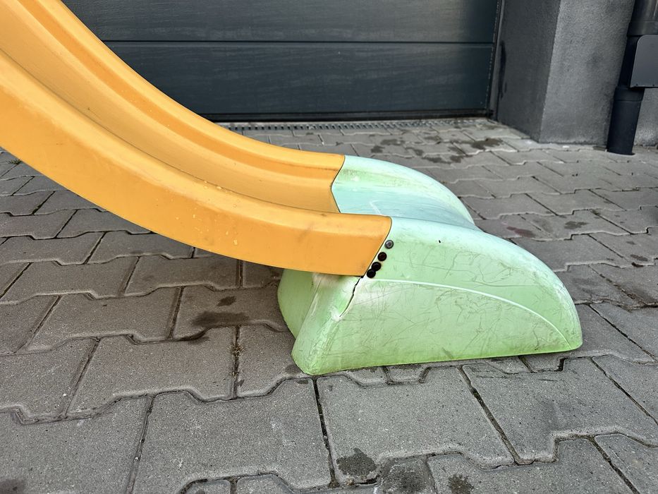 Smoby Zjeżdżalnia Smoby żółta ogrodowa dla dziecka