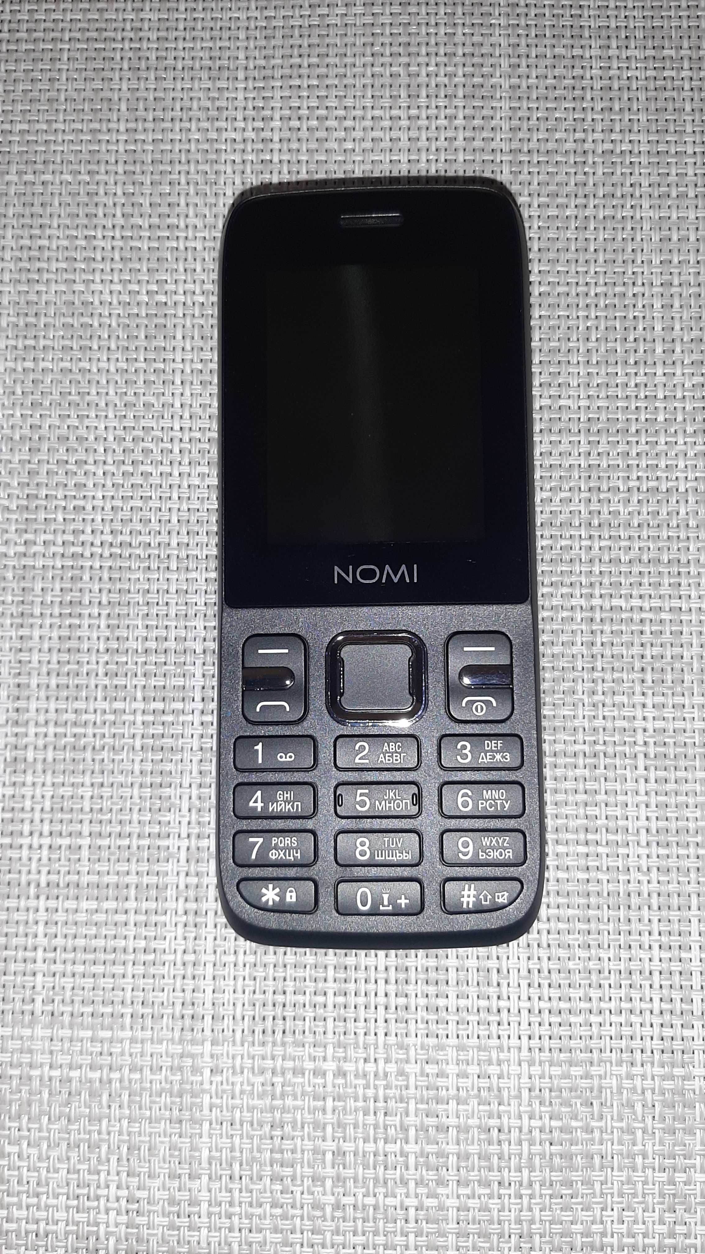 Мобильный телефон Nomi i2430 Black (Черный)  мощная батарея 2500mAh