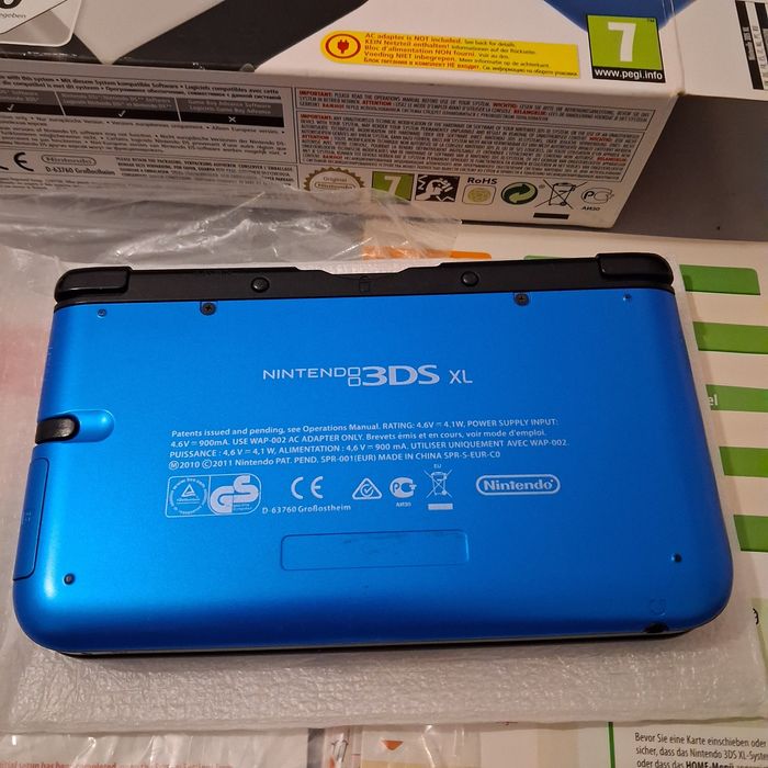 Nintendo 3DS XL Azu| Estado Impecável | Caixa + Carregador | Orig