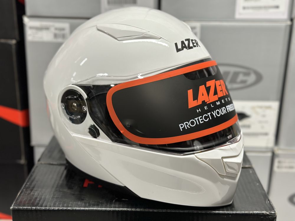 Szczekowy kask motocyklowy LAZER paname Evo rozmiar S lub XS, Blenda!