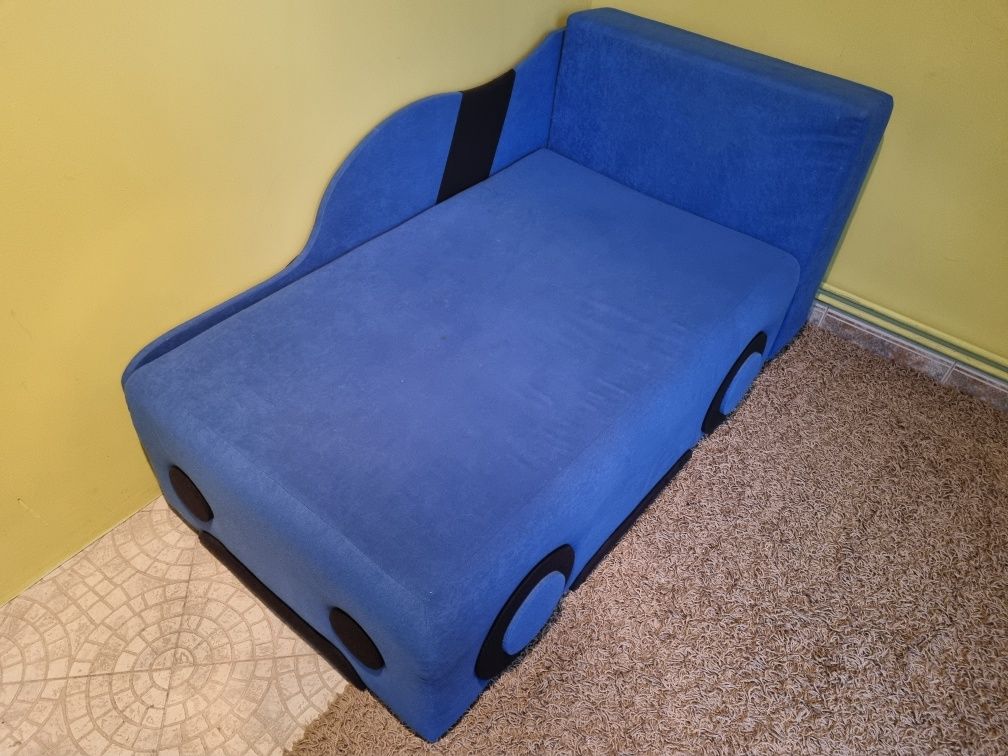 Łóżko autko jednoosobowe sofa