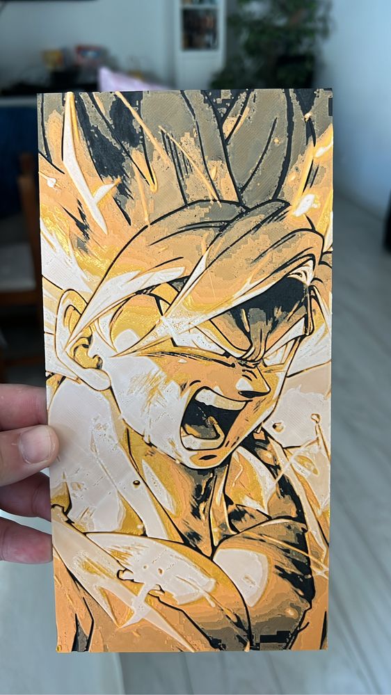 Dragonball - Hueforges , Quadros 3d Printed